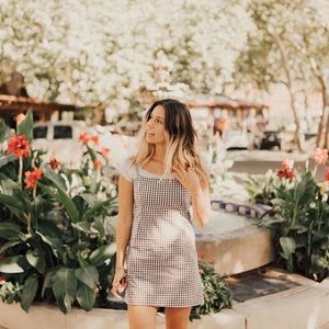 Cooperative Gingham Mini